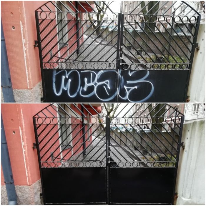 Graffitin poisto - tilaa ionic.fi