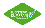 Luotettava kumppani logo